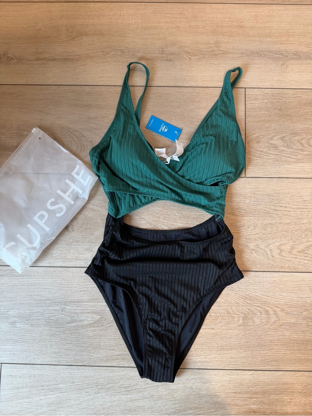 Brand New With Tags Cupche One Piece Swimsuit With Cutouts